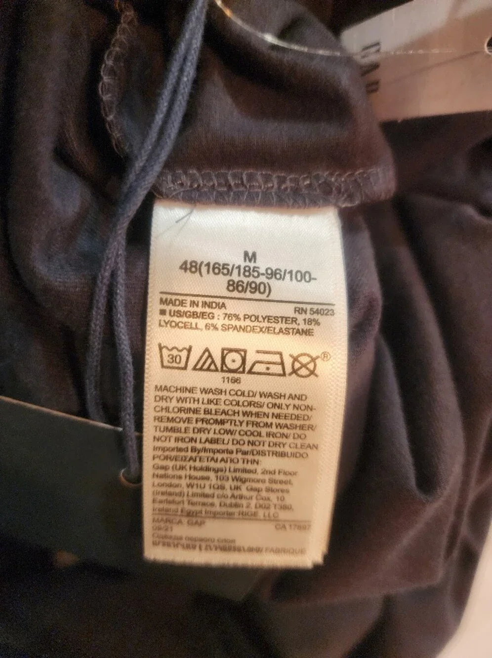 GAP Loungewear Sleep Pants In Charcoal Size M New With Tags